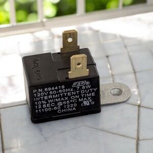 Whirlpool Maytag 694419 Dryer Original Buzzer Appliance Part 2 Wire Relay